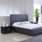 Rimni Bedroom in Black by American Eagle w/Optional Casegoods