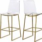 Lumen Acrylic Counter Stool 719 Set of 2 by Meridian