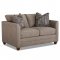 Tilly Sofa in Latte Fabric by Klaussner w/Queen Sleeper