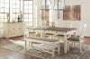 Bolanburg Dining Table D647 5Pc Set by Ashley w/Options