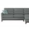 Greerman Sectional Sofa 9890GY in Gray Fabric by Homelegance