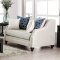 Nefyn Sofa SM2669 in Ivory Fabric w/Options