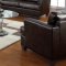 15070 Platinum Sofa Brown Bonded Leather by Acme w/Options