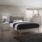 F9399Q 5Pc Bedroom Set in Silver by Poundex w/Options