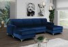 Alfredo W114 Sectional Sofa - Blue - Skyler Design