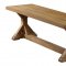 Douglas Dining Table 107221 in White Oak by Coaster with Options