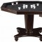100873 Marcus Dining/Gaming Table in Dark Espresso w/Options