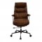 Crursa Office Chair 93169 in Sahara Top Grain Leather by Acme