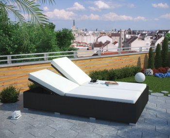 Evince Outdoor Chaise Lounge Choice of Color by Modway [MWOUT-Evince]