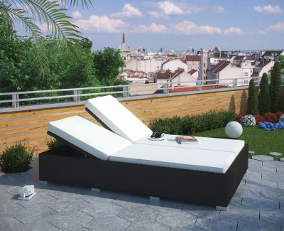 Evince Outdoor Chaise Lounge Choice of Color by Modway