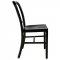 Alton Set of 4 Dining Chairs NA15BL in Black by LeisureMod