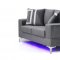 U98 Sofa & Loveseat Set in Gray Velvet by Global w/Options