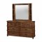 Baddock CM7691 Bedroom in Antique Oak Tone w/Options