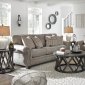 Olsberg Sofa & Loveseat Set in Steel Tone Fabric 48701 by Ashley