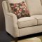 272443 Russell Sofa in Sand Fabric by Chelsea w/Options