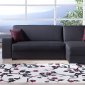 Kobe Escudo Black Sectional Sofa w/Optional Ottoman