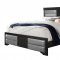 Mia Bedroom Set in Black by Global w/Options