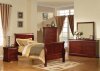 19530 Louis Philippe III Kids Bedroom Set in Cherry w/Options