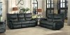 Goby Power Recliner Sofa 9937 in Dark Gray by Homelegance