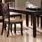 Deep Cappuccino Finish Casual Dining Room Table w/Options