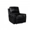 Tesla Power Motion Sofa & Loveseat Set MNY2799 in Black