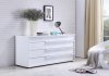 Dolce Dresser in High Gloss White Lacquer by Casabianca