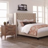 Bancroft Bedroom Set 301406 in Beige by Coaster w/Options