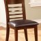 Hillsview I CM3916T-78 Dining Room 7Pc Set in Brown Cherry