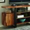 Knox TV Stand 700890 Natural/Black - Scott Living by Coaster