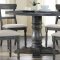 Leventis Dining Set 5Pc 74640 in Weathered Gray by Acme