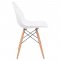 Akron Set of 4 Dining Chairs AK19W in White by LeisureMod