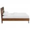 Arwen Platform Queen Bed in Walnut by Modway