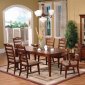 Oak Finish Transitional 5Pc Dining Set w/Optional Items