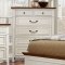 Galesburg CM7040 Bedroom in Cherry & White Finish w/Options