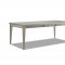 Sophia Dining Table 941 in Platinum by Klaussner w/Options