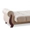 Ontario Sofa Bed in Beige Fabric by Empire w/Options