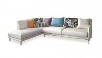 Allison 421006 Sectional Sofa in Fabric by New Spec [NSSS-421006 Allison]