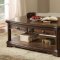 Valleta Coffee Table 86170 in Latte Brown by Acme w/Options