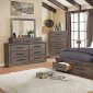 Oakes Bedroom CM7047GY in Weathered Warm Gray w/Options