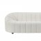 Osmash Sofa LV00229 in White Teddy Sherpa by Acme w/Options