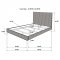 Zyla Woven Bed 360181 in Kubu Gray by Coaster