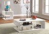 Ninove I Coffee Table & 2 End Tables Set CM4057 in White