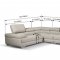 2119 Sectional Sofa in Beige Leather by ESF