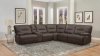 Josephine 5150 Power Motion Sectional Sofa - Chocolate by Manwah