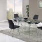 D2160DT Dining Table by Global w/Optional D6664 Black Chairs