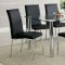 CM8319T-8336 Kauai 7Pc Dinette Set w/Clear Glass Top