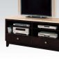 17093 Britney TV Stand by Acme w/White Marble Top