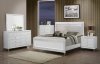 Catalina Bedroom in White by Global w/Optional Casegoods