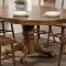 Brooks Dining Table 104270 by Coaster in Oak w/Options