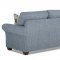 Zack Sofa in Denim Fabric by Klaussner w/Options